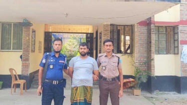 সালথায় ছাত্রলীগ নেতা নাঈম গ্রেপ্তার