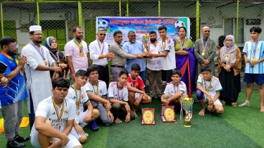 নারায়ণগঞ্জ প্রিপারেটরি স্কুলে আন্তঃক্লাস ফুটবল টুর্নামেন্ট অনুষ্ঠিত