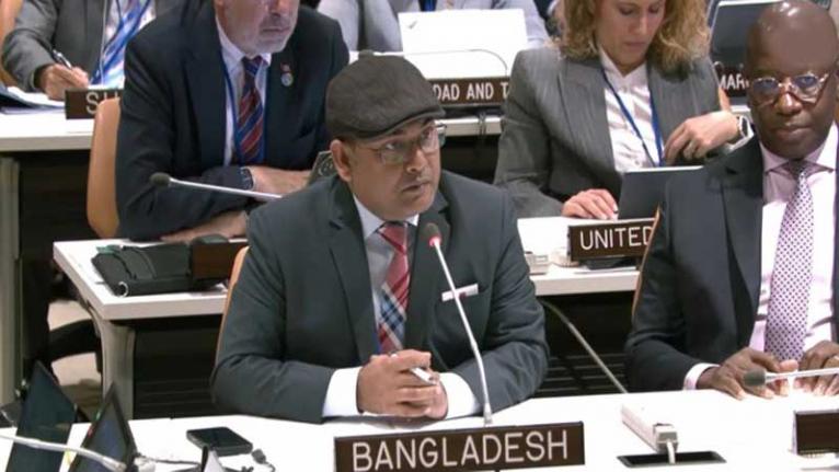 জাতিসংঘ সাধারণ পরিষদে জলবায়ু ন্যায়বিচার ও ন্যায্য অর্থায়ন চান ড. সাইমুম পারভেজ