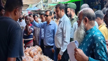 মধুখালীতে ভ্রাম্যমাণ আদালতের অভিযান: ৩ দোকানকে ৩২ হাজার টাকা জরিমানা