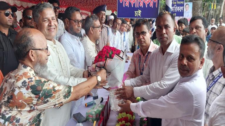 বাবুরচর উচ্চ বিদ্যালয় সরকারিকরণের আশ্বাস -এমপি শহিদুল ইসলাম বাবুল