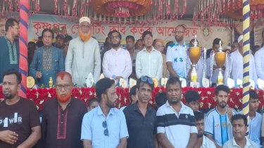 কৃষ্ণপুর ফুটবল টুর্নামেন্টের ফাইনালে সদরপুর একাদশ বিজয়ী