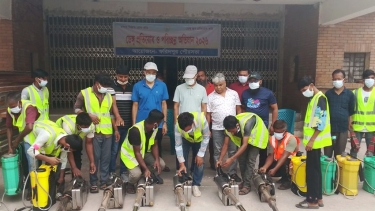 ফরিদপুরের সব ওয়ার্ডে ডেঙ্গু প্রতিরোধে মশক নিধন অভিযান শুরু