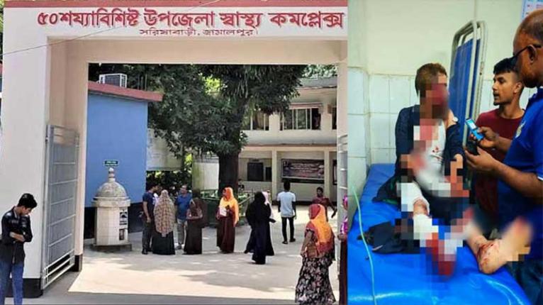 সরিষাবাড়ীতে সিএনজি ও মোটরসাইকেল সংঘর্ষ, ভারপ্রাপ্ত চেয়ারম্যানসহ আহত ৬