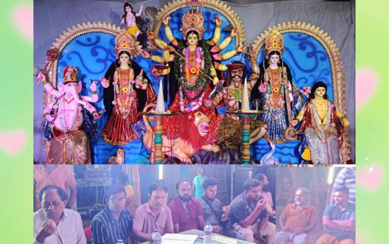 শারদীয় দুর্গাপূজা পরিদর্শনে মাঠে সাংবাদিকরা, বিন্দুডাঙ্গীতে মাদক নিয়ে হট্টগোল