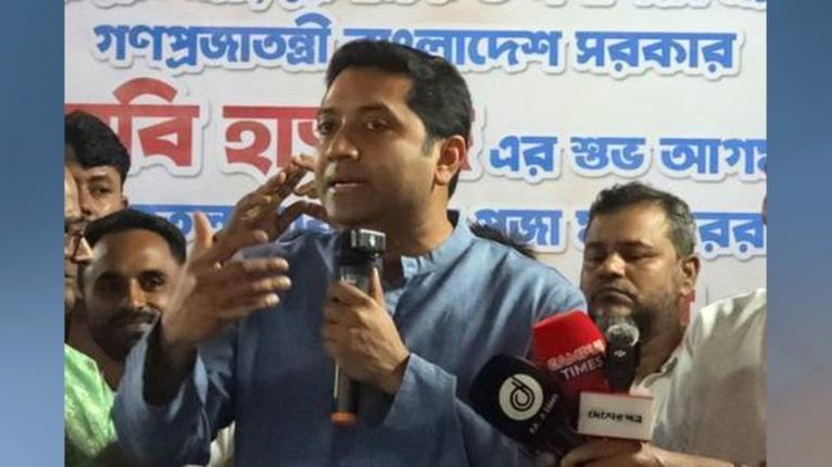 প্রাথমিক ও গণশিক্ষা প্রতিমন্ত্রীর ঢাকা-১৩ আসনের বিভিন্ন পূজামণ্ডপ পরিদর্শন