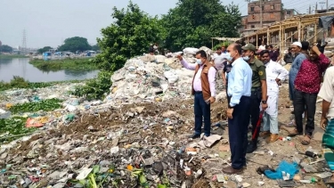 বুড়িগঙ্গা তীরের ইসলামবাগ থেকে ৫০টি অবৈধ স্থাপনা উচ্ছেদ
