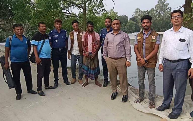 রৌমারি বিলে অবৈধ বালু-মাটি উত্তোলনের দায়ে ১ মাসের বিনাশ্রম কারাদণ্ড